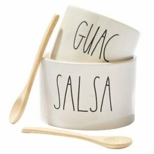 Rae Dunn Guac & Salsa Set